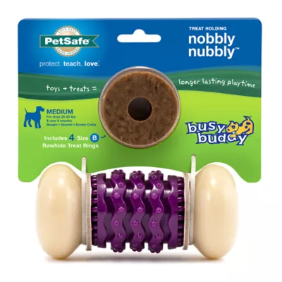 PetSafe® Busy Buddy® Nobbly Nubbly Treat Dispensing Dog Toy - Image 1