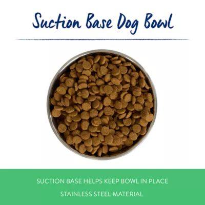 Product Top Paw® Stainless Steel Suction Base Dog Bowl