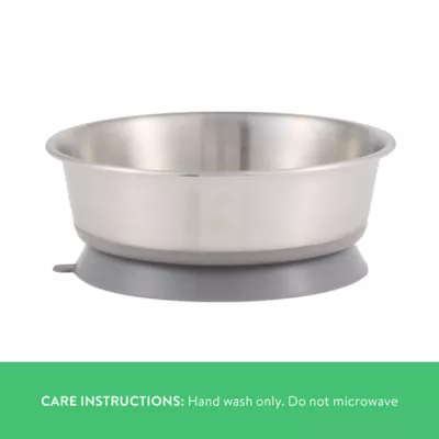 Product Top Paw® Stainless Steel Suction Base Dog Bowl