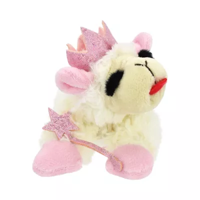 Product Multipet® Halloween Lamb Chop with a Pink Shiny Ballerina Crown and Wand 6"