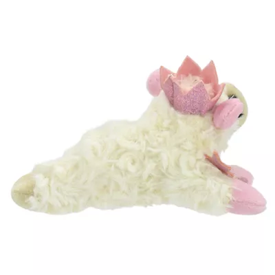 Product Multipet® Halloween Lamb Chop with a Pink Shiny Ballerina Crown and Wand 6"