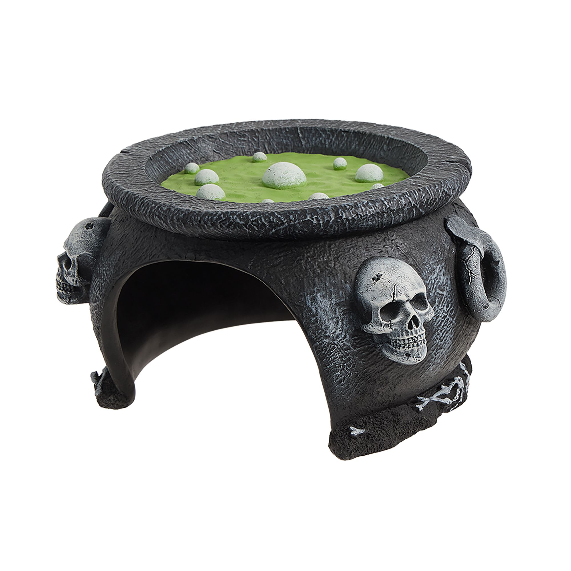 Thrills & Chills® Cauldron Hide Reptile Terrarium Decor