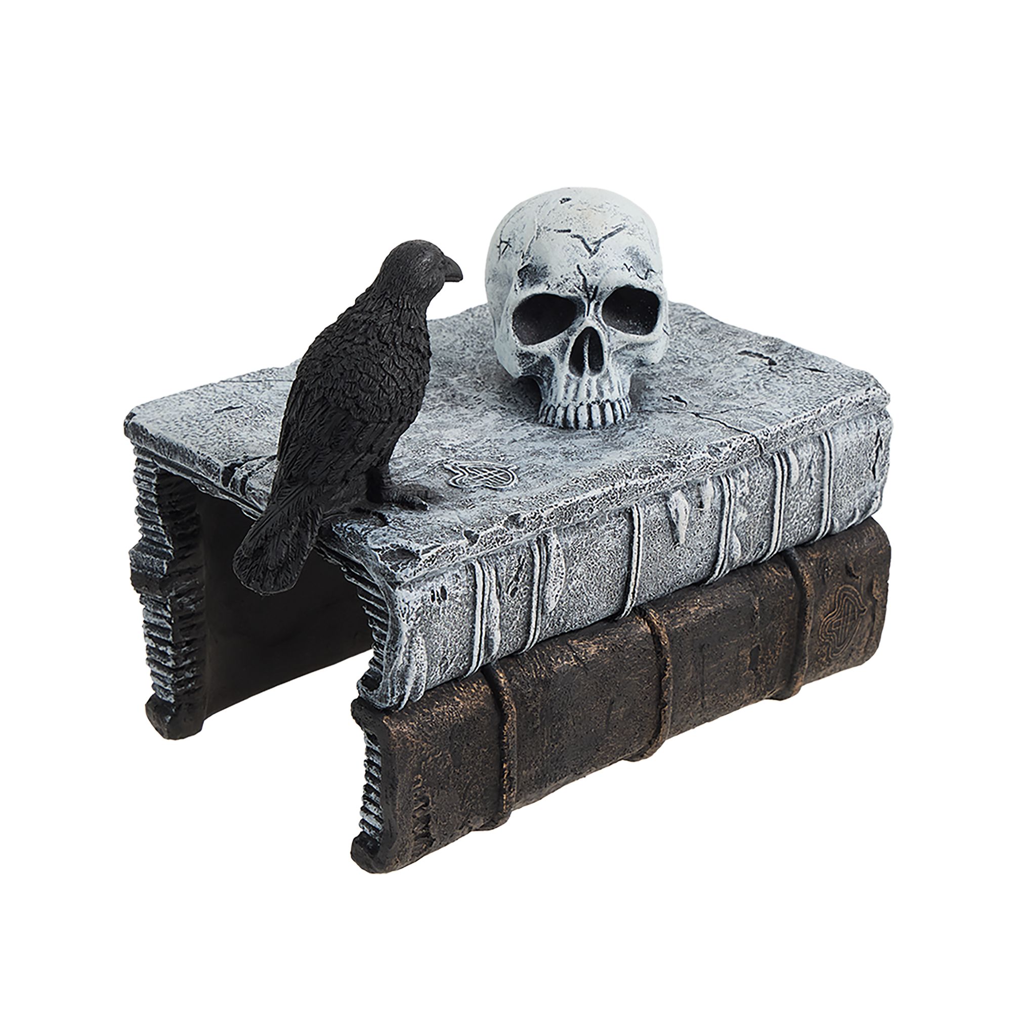 Thrills & Chills® Books Hide Reptile Terrarium Decor
