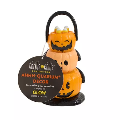 Product Thrills & Chills®Tri-pumpkin Aquarium Ornament