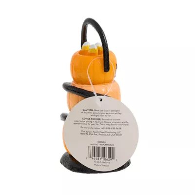 Product Thrills & Chills®Tri-pumpkin Aquarium Ornament