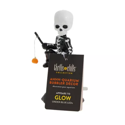 Product Thrills & Chills® Aquarium Skeleton Bubbler Decor