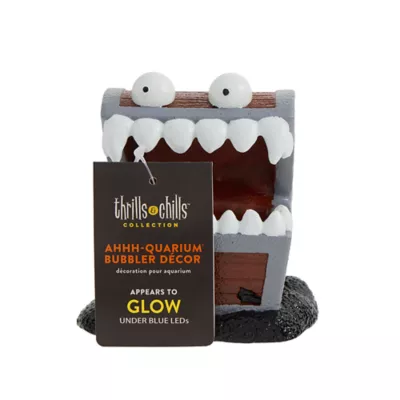 Product Thrills & Chills® Aquarium Treasure Chest Bubbler Decor