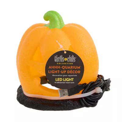 Product Thrills & Chills® Aquarium Pumpkin Bubbler Decor