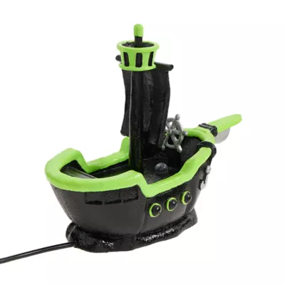 Product Thrills & Chills® Aquarium Pirate Ship Bubbler Decor