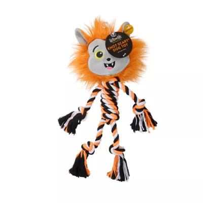 Product Thrills & Chills® Rope with Wolf Plush Squeaker Dog Toy
