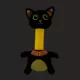 Product Thrills & Chills® Squeaker Long Neck Glow-in-the-Dark Cat Plush Dog Toy