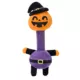 Product Thrills & Chills® Sqeaker Long Neck Glow-in-the-Dark Pumpkin Plush Dog Toy