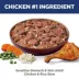 Hill's Science Diet Sensitive Stomach & Skin Adult Wet Dog Food Topper - Chicken & Rice, 2.8 oz image thumbnail 3