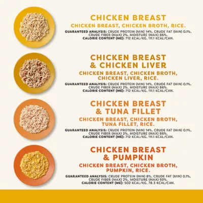 Product Applaws Cat - Broth, Chicken, Variety Pack, 20 CT, 110 OZ