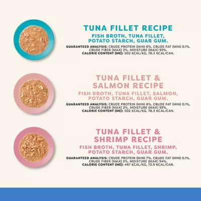 Product Applaws Cat - Gravy, Fish, Variety Pack, 12 CT, 66 OZ