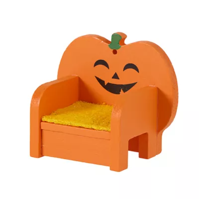 Product Thrills & Chills Small Pet Pumpkin Chair Chew