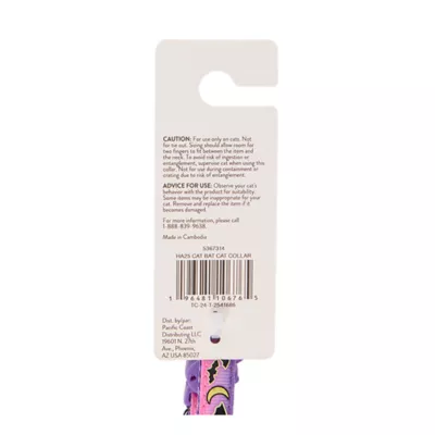 Product Thrills & Chills® Bat Cat Collar