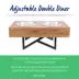 Top Paw® Adjustable BPA Free Double Diner with 2 Bowls image thumbnail 2