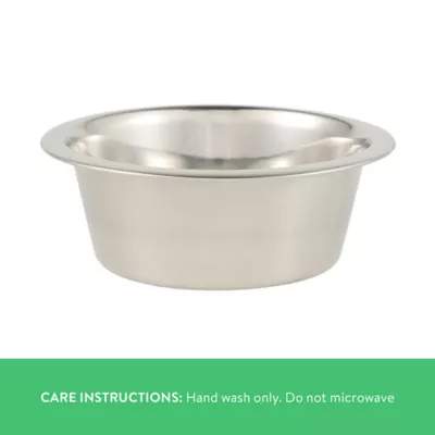Top Paw® Basic Stainless Steel Dog Bowl - Image 3
