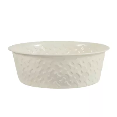 Top Paw® Embossed Bone Dog Bowl - Image 1