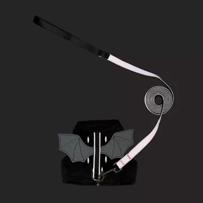 Product Thrills & Chills® Halloween Cat and Bat Kitten Harness