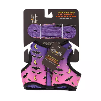 Product Thrills & Chills® Bat Ombre Cat Harness