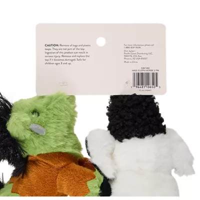 Product Thrills & Chills® Squeaker Elephant & Horse Plush Dog Toy - 2 PK