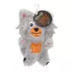 Product Thrills & Chills® Flattie Wolf Dog Toy with Squeaker & Crinkly Sounds