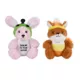 Product Thrills & Chills® Squeaker Fox & Rabbit Plush Dog Toys - 2 PK