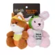 Product Thrills & Chills® Squeaker Fox & Rabbit Plush Dog Toys - 2 PK