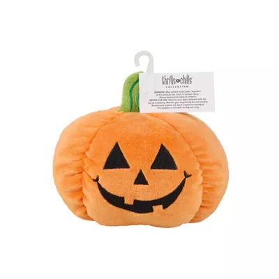 Product Thrills & Chills® Squeaker Plush Pumpkin Dog Toy