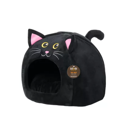 Product Thrills & Chills® Black Cat Hut with Scratcher