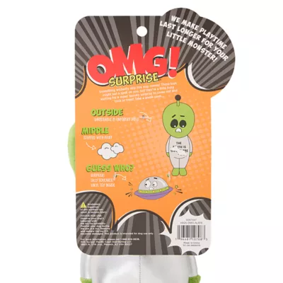 Product OMG Surprise® Alien with Surprise Squeaky Toy Inside for Dogs