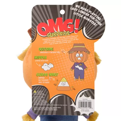 Product OMG Surprise® Pumpkin with Surprise Squeaker Toy Inside for Dogs