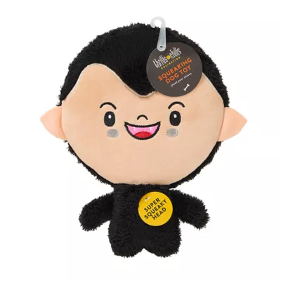Product Thrills & Chills® Fetch Friend Dracula Plush Dog Toy with Squeaker