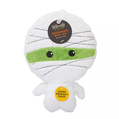 Product Thrills & Chills® Fetch Friend Mummy Plush Dog Toy with Squeaker
