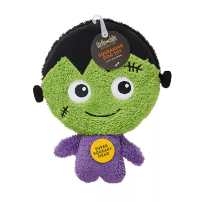 Product Thrills & Chills® Fetch Friend Frankenstein Plush Dog Toy with Squeaker