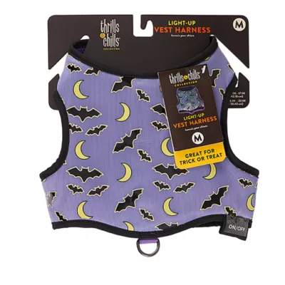 Product Thrills & Chills® Light-UP Fiber Optic Bat Dog Harness