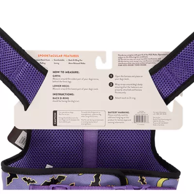 Product Thrills & Chills® Light-UP Fiber Optic Bat Dog Harness