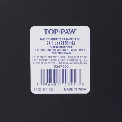 Product Top Paw® Insulated Stainless Steel Dog Bowl