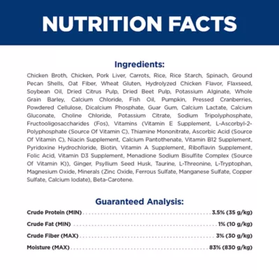 Product Hill's Prescription Diet Digestive/Fiber Care Gastrointestinal Biome All Life Stages Wet Dog Food