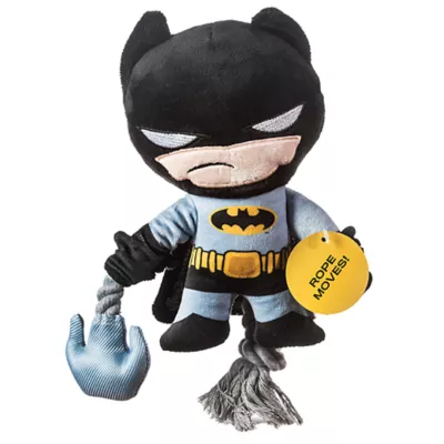 Product DC Comics, Batman Grabbling Hook Rope Flattie Dog Toy 9"