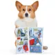 Product DC Comics Superman Crinkle Comic Book Dog Toy 10"