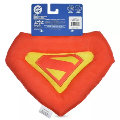 Product DC Comics Superman Plush Symbol Dog Toy 8"