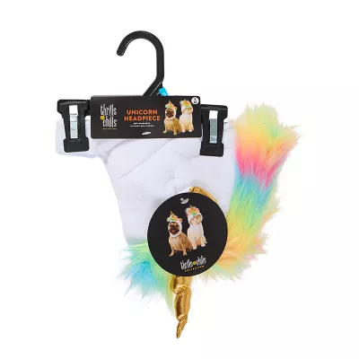 Product Thrills & Chills® Headwear Costume for Pets- Witch, Unicorn, Cupcake and Lion