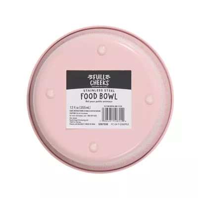 Product Full Cheeks™ Small Pet Stainless Steel Food Bowl