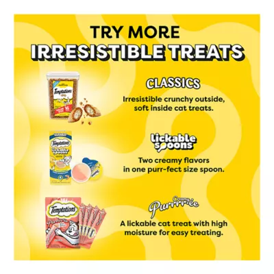 Product Temptations™ Classic Adult Cat Treats - Soft & Crunchy, Tempting Tuna