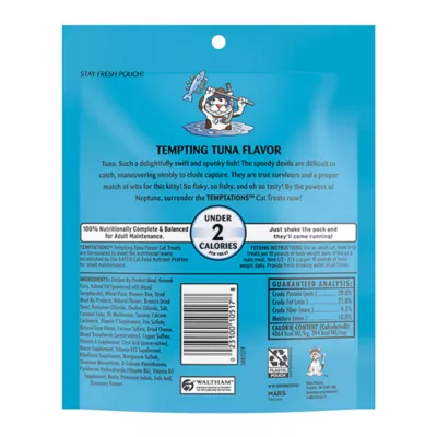 Product Temptations™ Classic Adult Cat Treats - Soft & Crunchy, Tempting Tuna