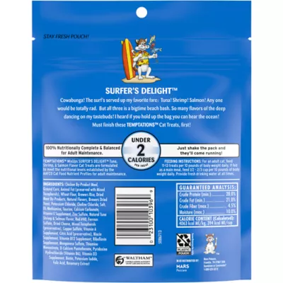 Product Temptations™ Mixups Adult Cat Treats - Soft & Crunchy, Surfers' Delight