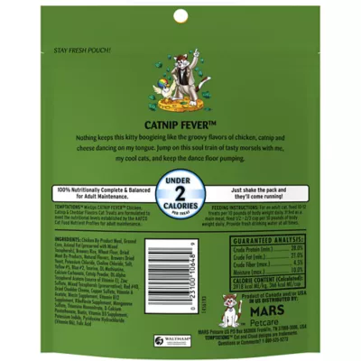 Product Temptations™ Mixups Cat Treats - Soft & Crunchy, Catnip Fever
